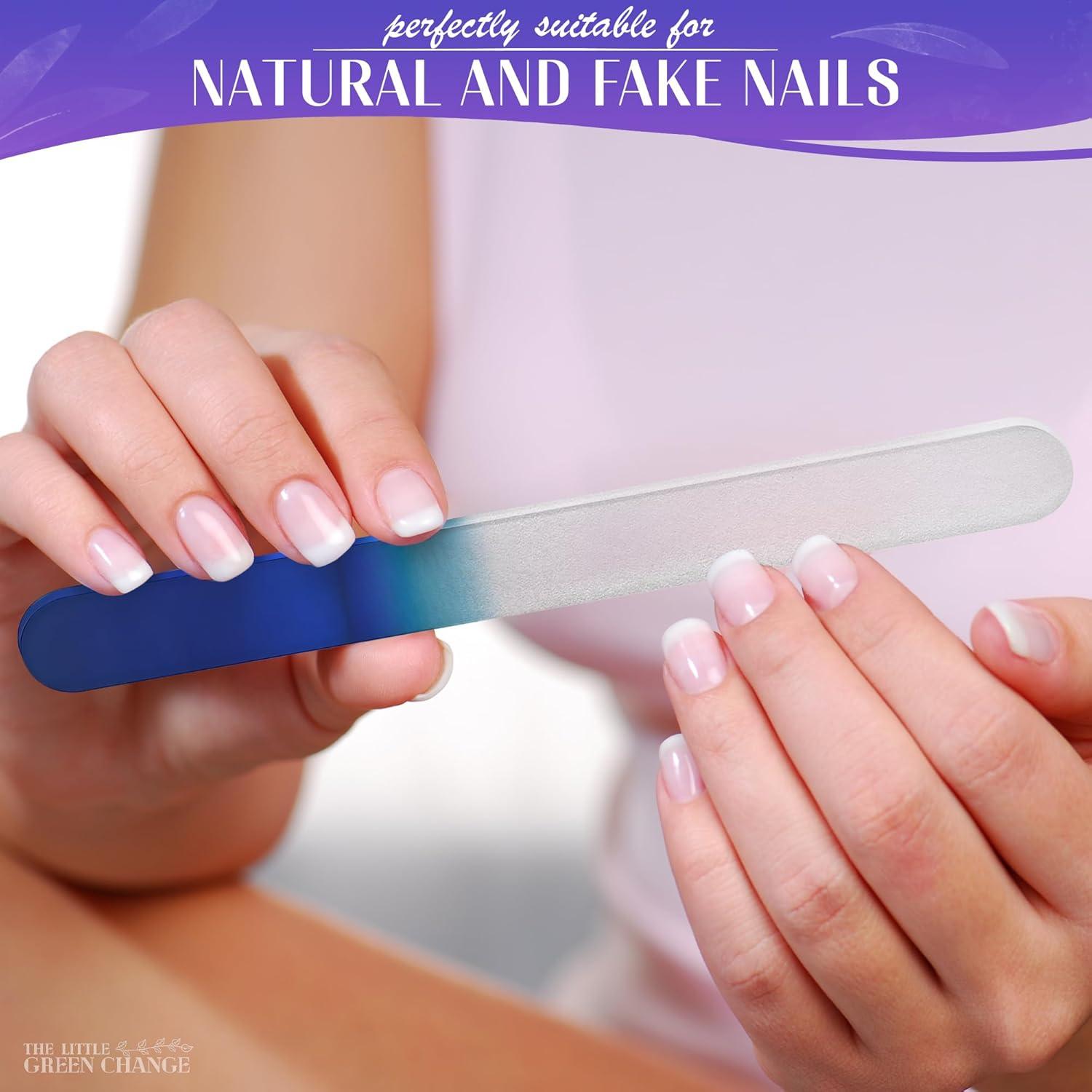 Juego de 3 limas de cristal The Little Green Change