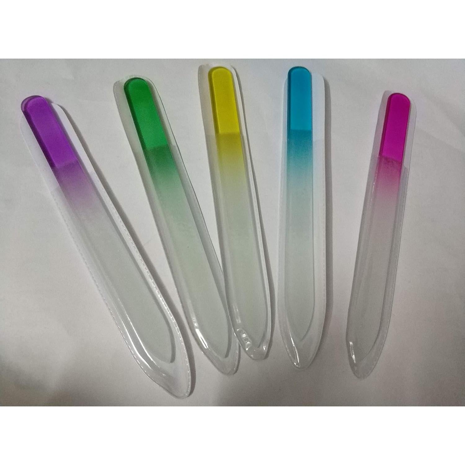 Juego de Limpiadores de Uñas de Cristal Shuiniba - 5 Piezas