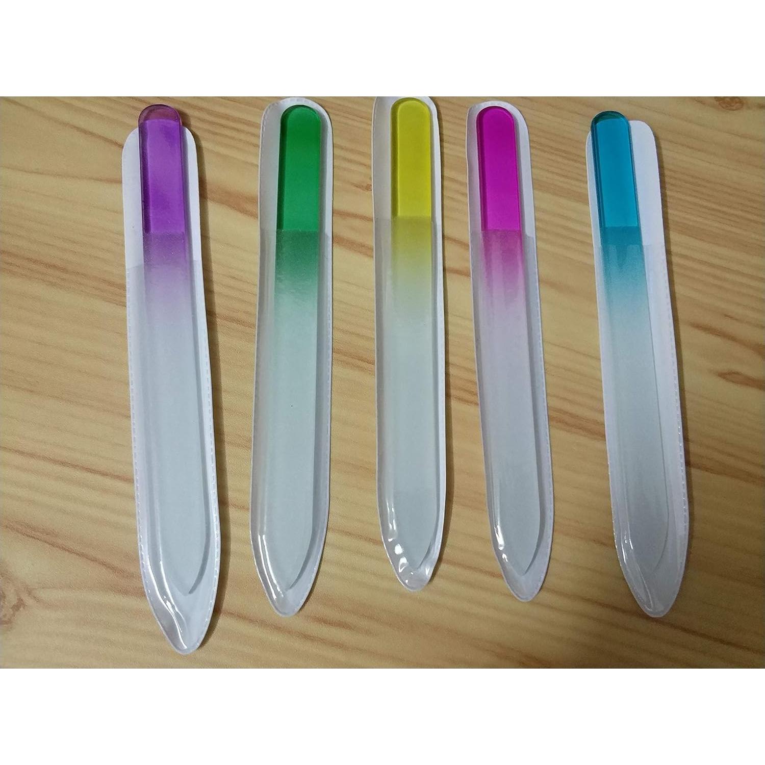 Juego de Limpiadores de Uñas de Cristal Shuiniba - 5 Piezas