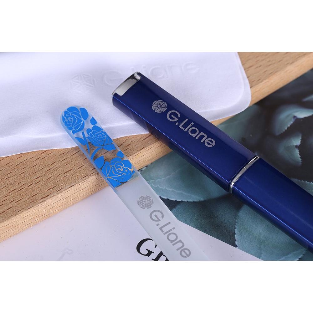 Juego de Lima de Uñas de Cristal G.Liane - Kit Profesional