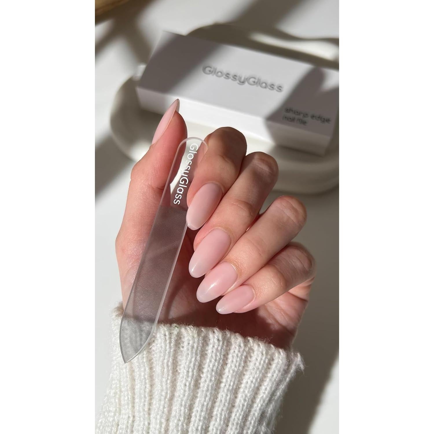 Pulidor de Uñas de Vidrio Nano Blissible - Bisel Agudo, 9.14 cm