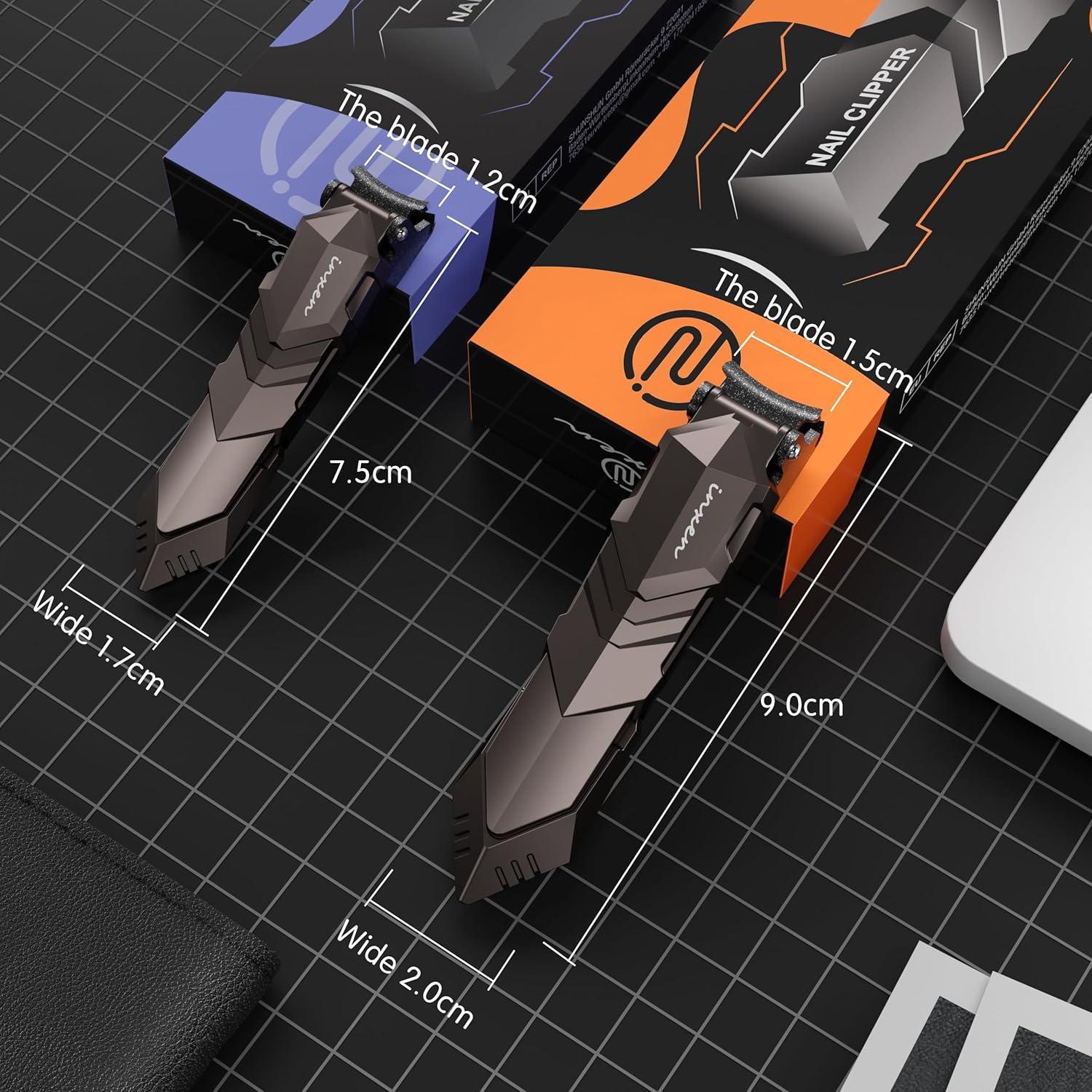 Cortauñas INXEN Profesional con Recogedor - 2 Paquete