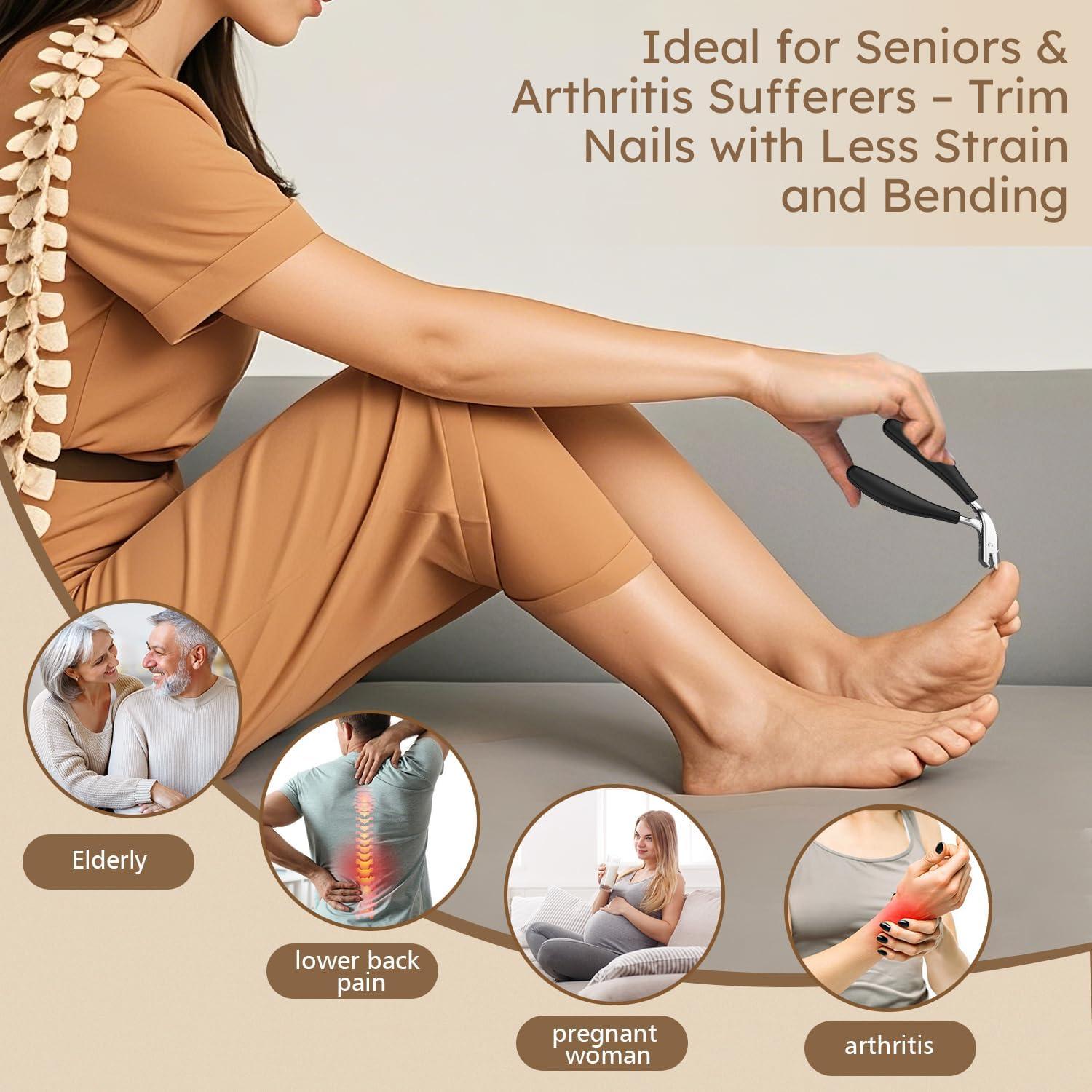 Cortauñas Nailysor para Uñas Gruesas y Encarnadas - Mango Antideslizante