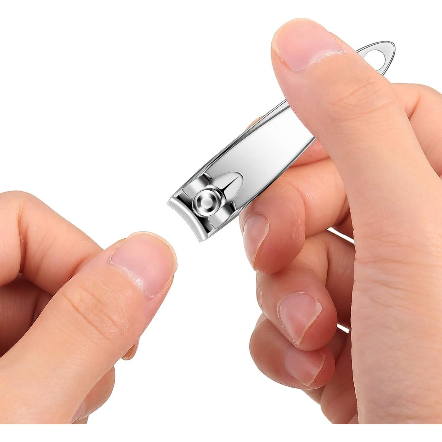 Kit de Cortauñas de Acero Inoxidable Mudder 28 Pcs Portátil