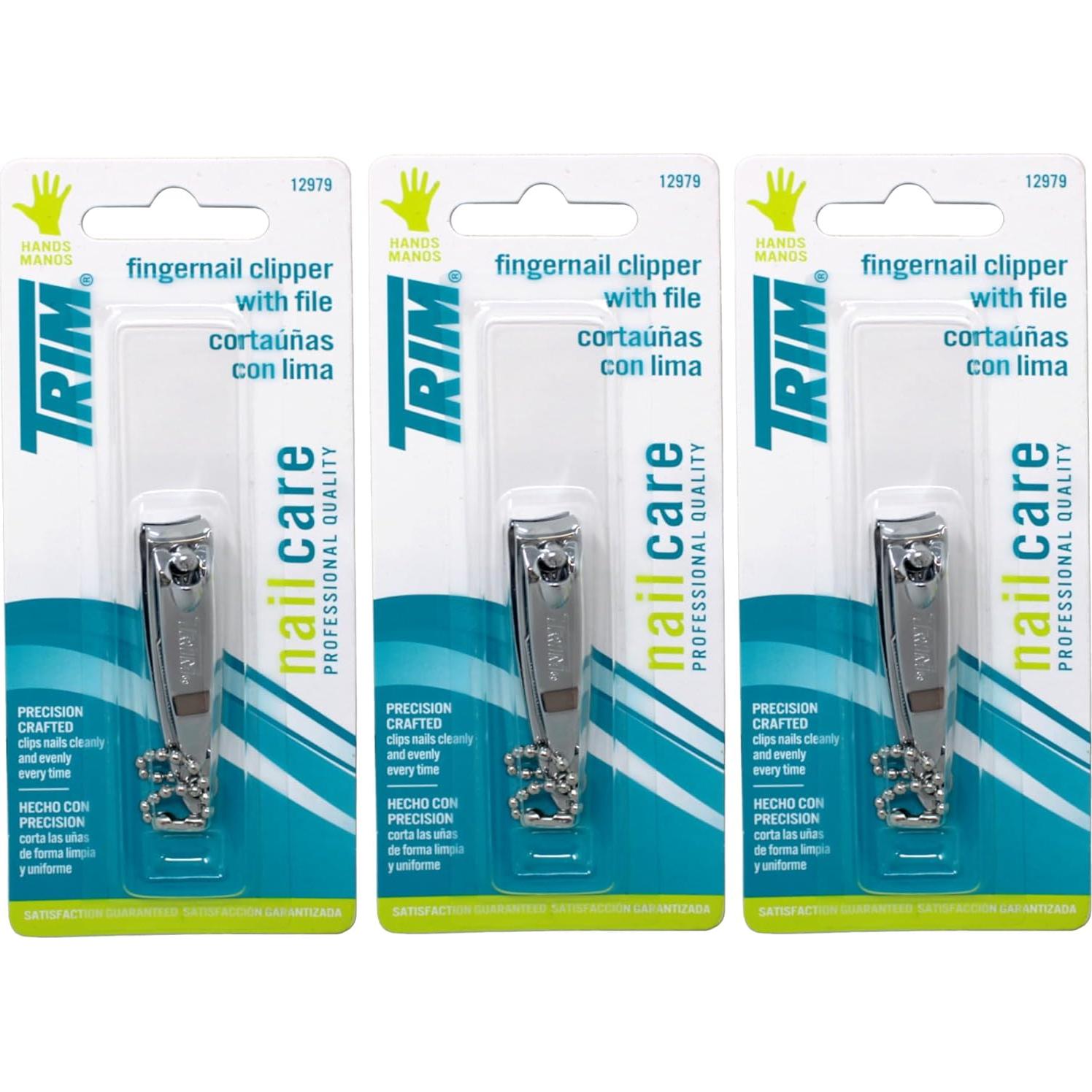 Cortador de Uñas Trim - Paquete de 3 Unidades