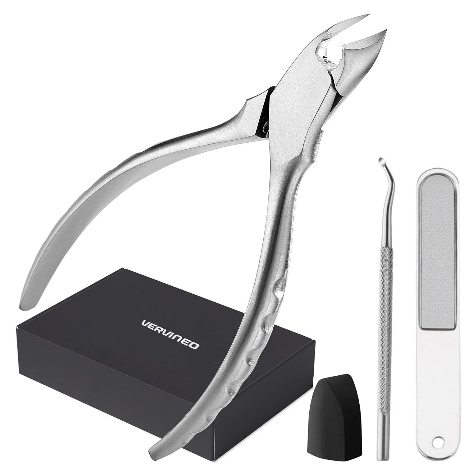 Alicates para Uñas de Pies VERVINEO - Acero Quirúrgico 14.3x9cm