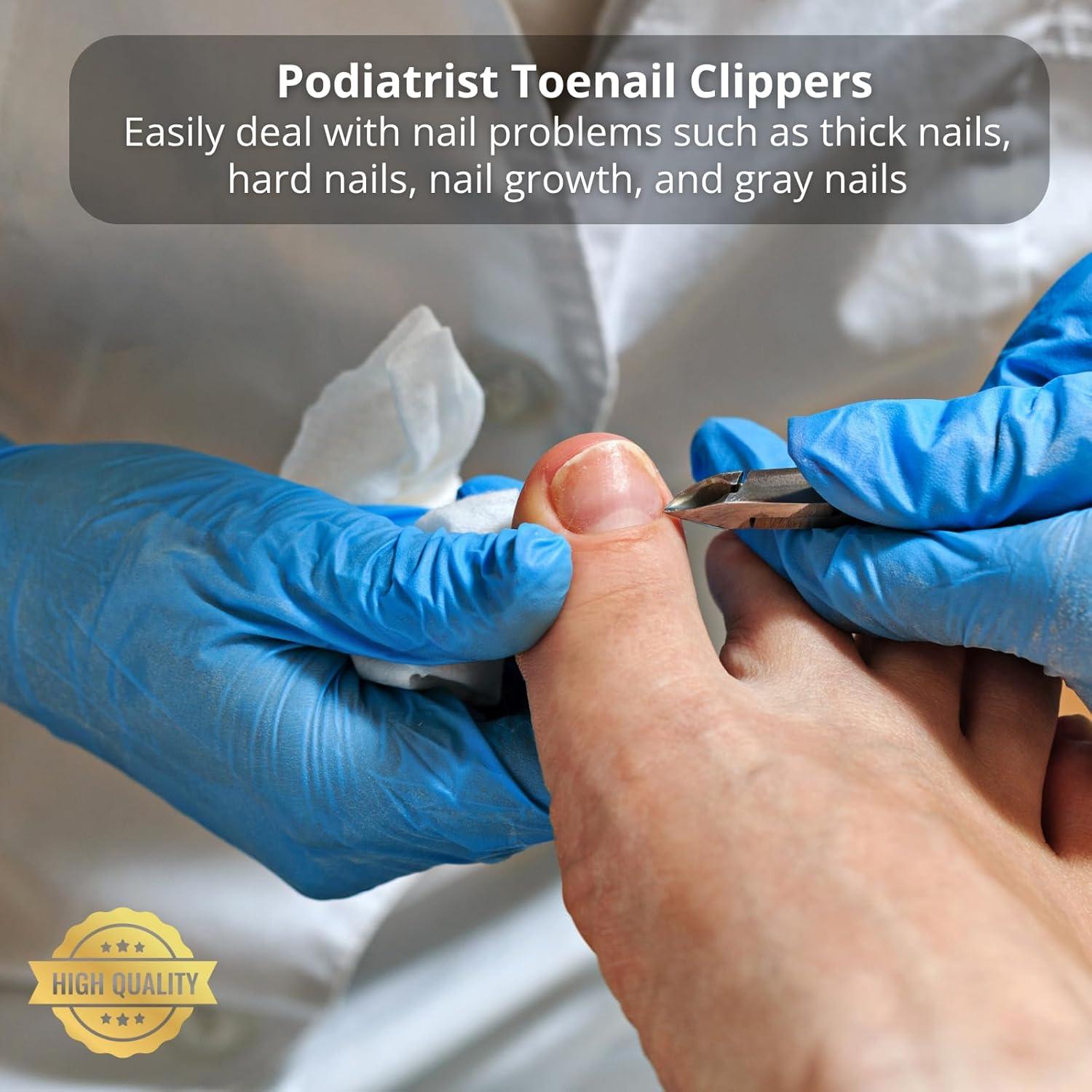 Alicates para Uñas de Pies VERVINEO - Acero Quirúrgico 14.3x9cm