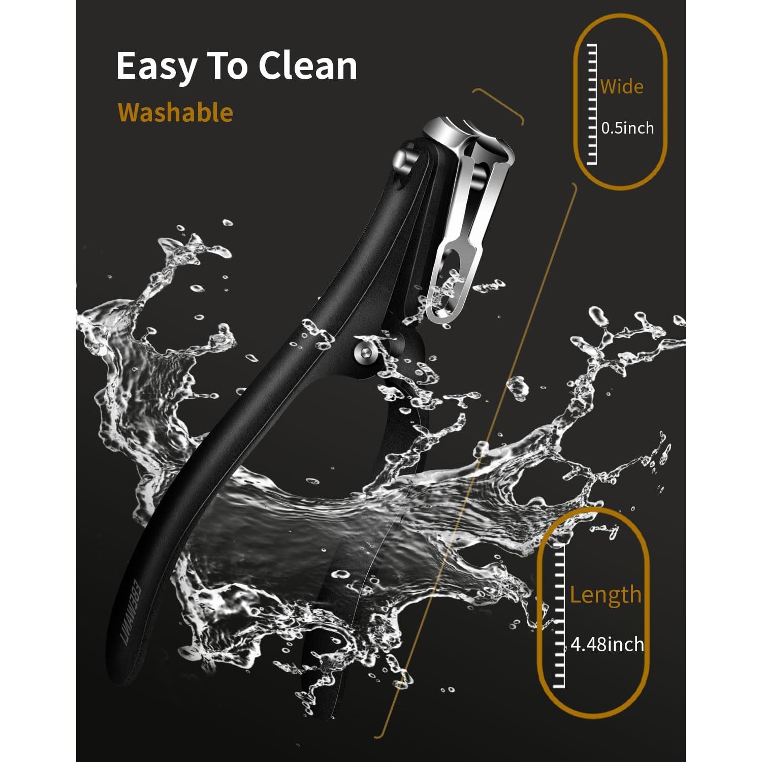 Cortauñas de Mango Largo EBEWANLI para Uñas Gruesas