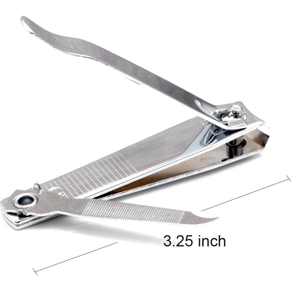 Juego de Cortauñas Luxxii 3 Piezas con Lima Antideslizante