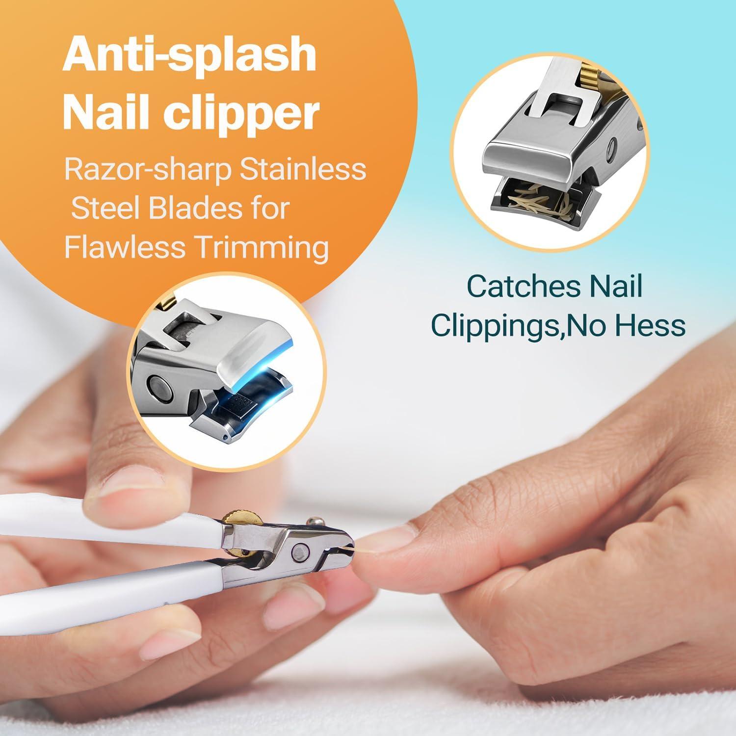 Cortauñas Profesional UANRNA - Acero Inoxidable, Antideslizante