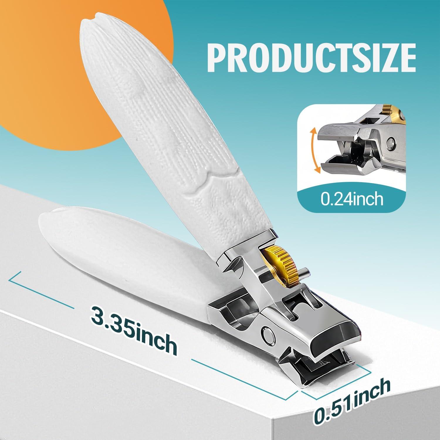 Cortauñas Profesional UANRNA - Acero Inoxidable, Antideslizante