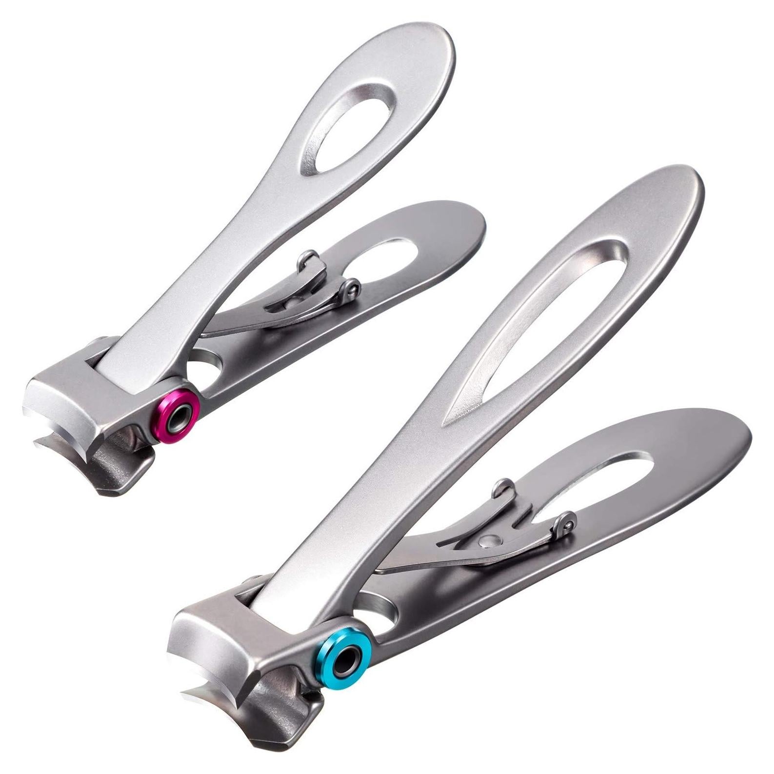 Cortauñas Sobredimensionados Mudder 2 Piezas Acero Inoxidable