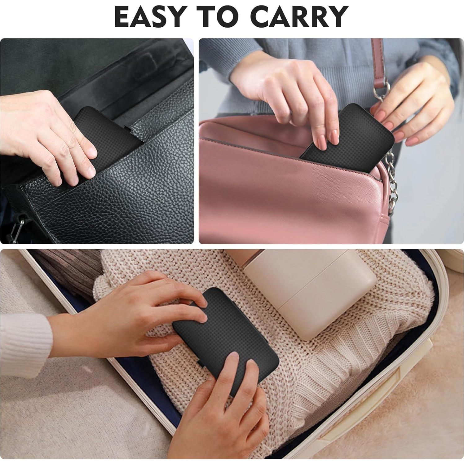 Set de Manicura Profesional Pangjiu 10 Herramientas Acero Inoxidable