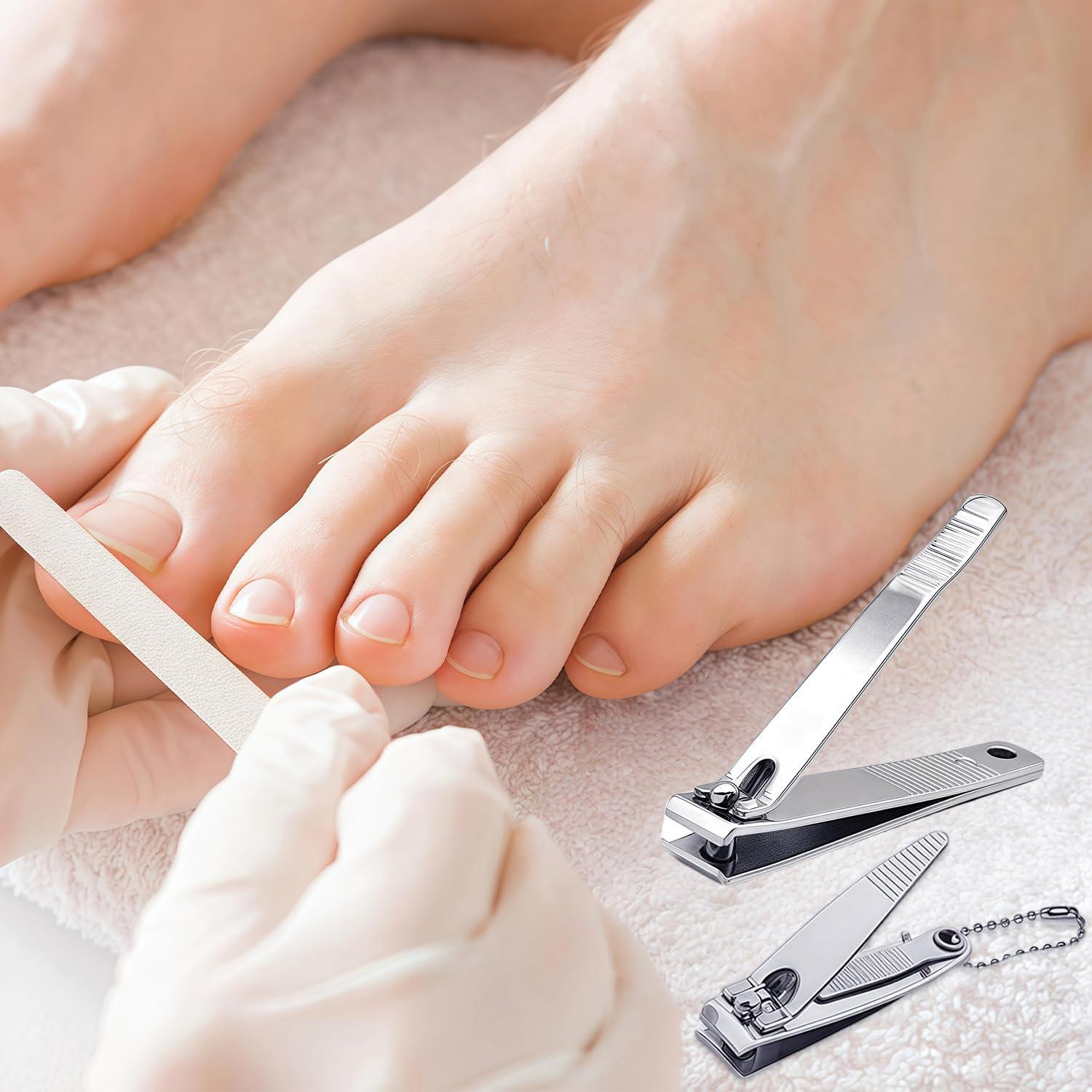 Juego de Cortauñas Keeshibao 12 Piezas Acero Inoxidable