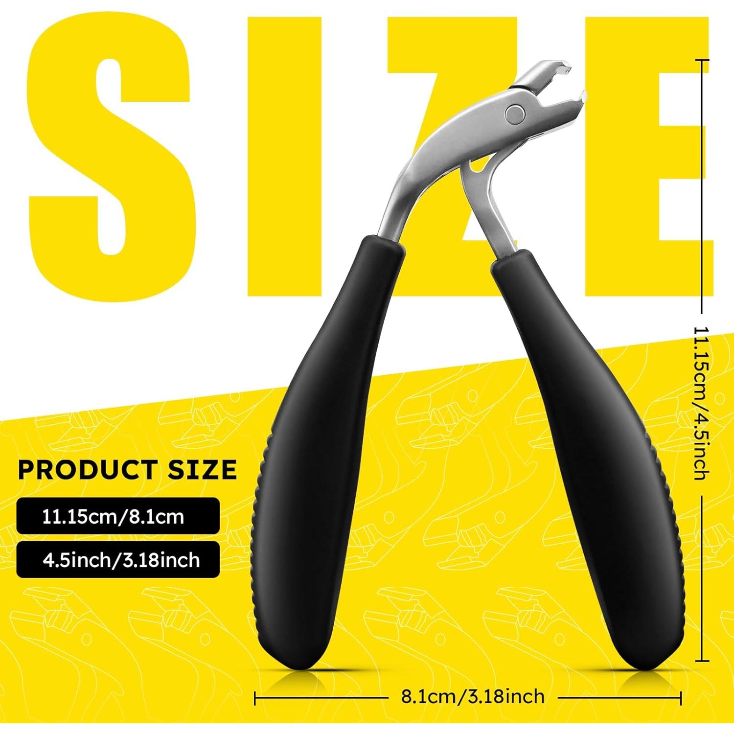 Cortauñas Angulado Jovareneo para Uñas Gruesas - Mango Ergonómico