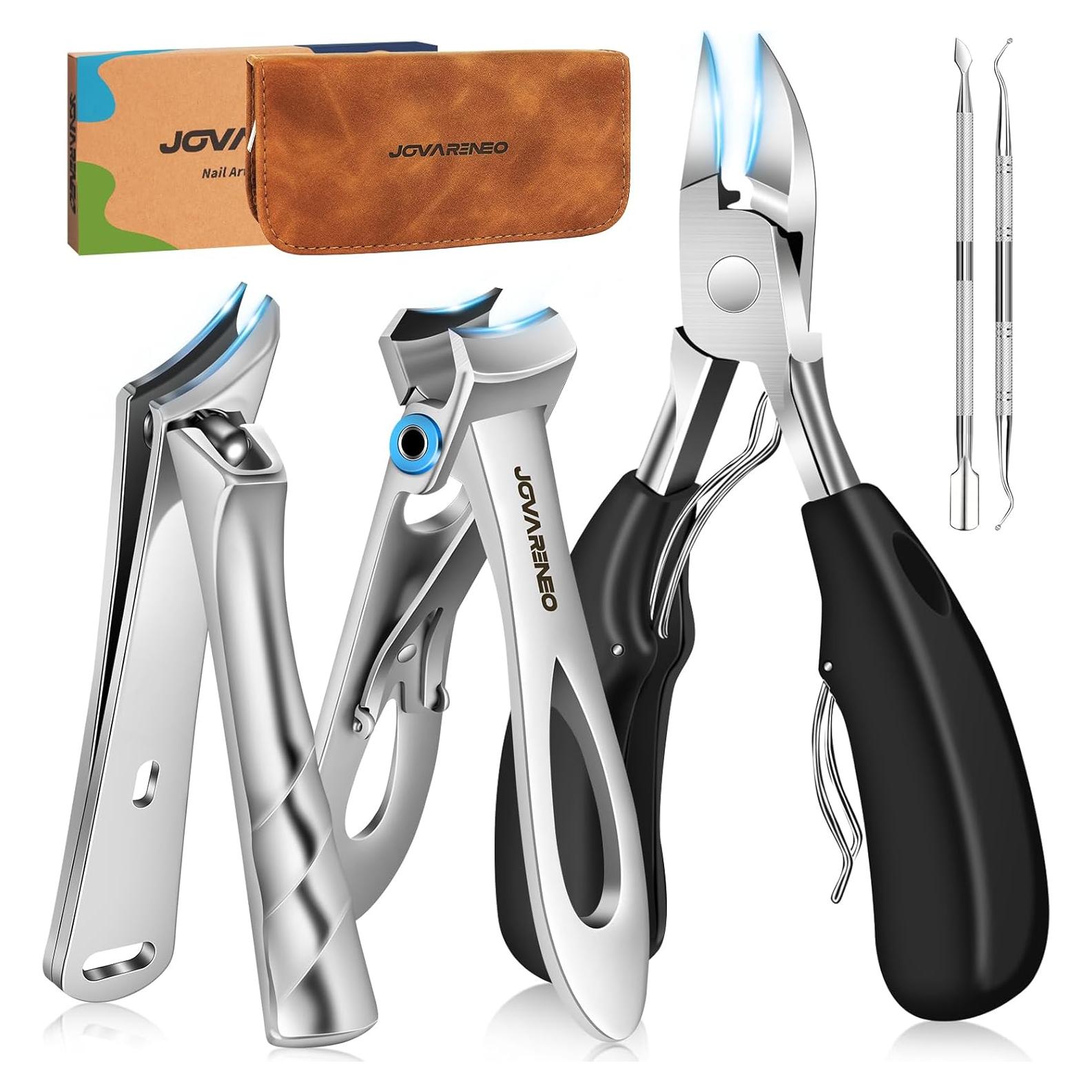 Cortauñas Profesional Jovareneo 5 Piezas para Uñas Gruesas