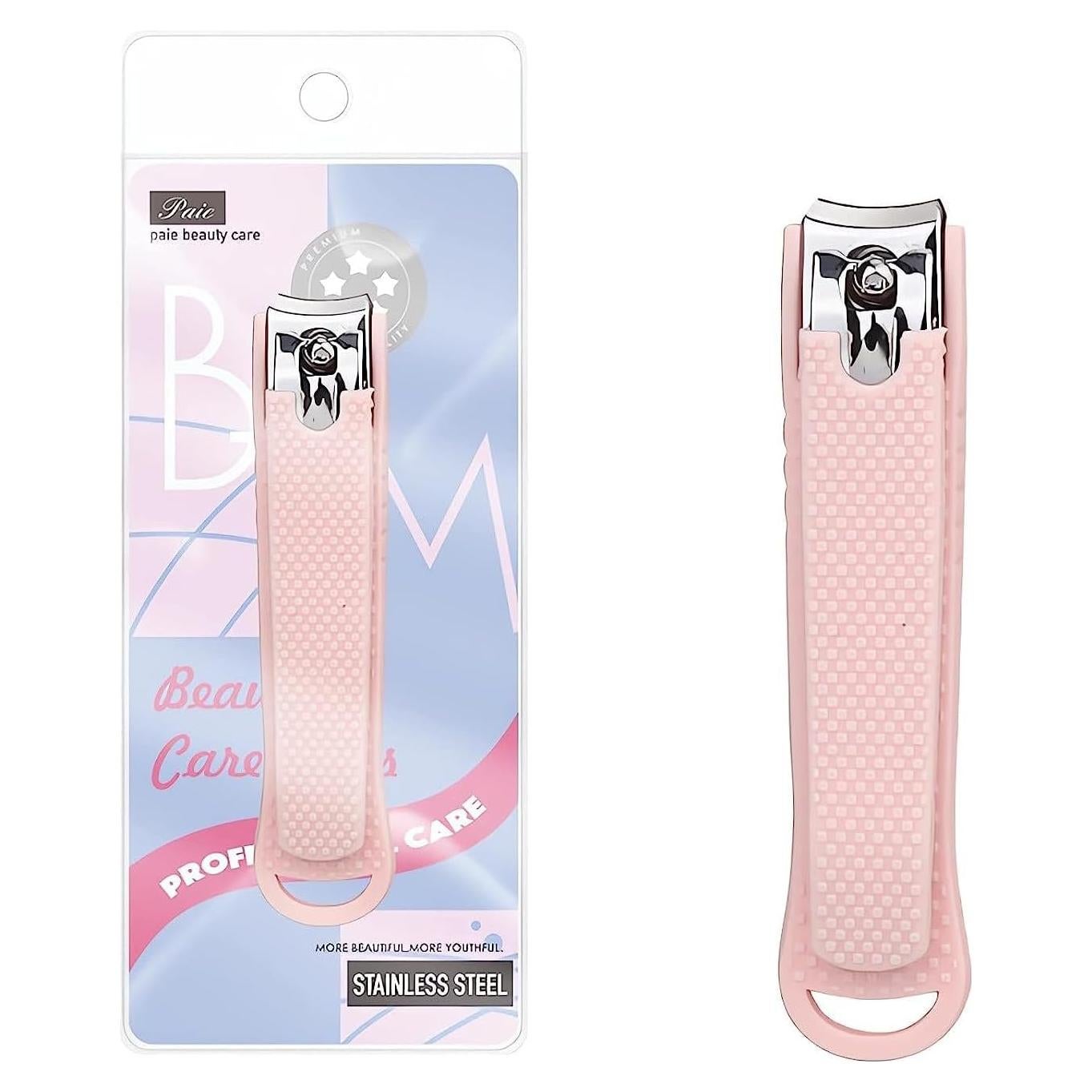 Juego de Cortauñas Profesional Cortauñas de Silicona Rosa