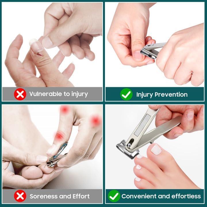 Cortauñas Rotativo 360° Redriver para Uñas Gruesas