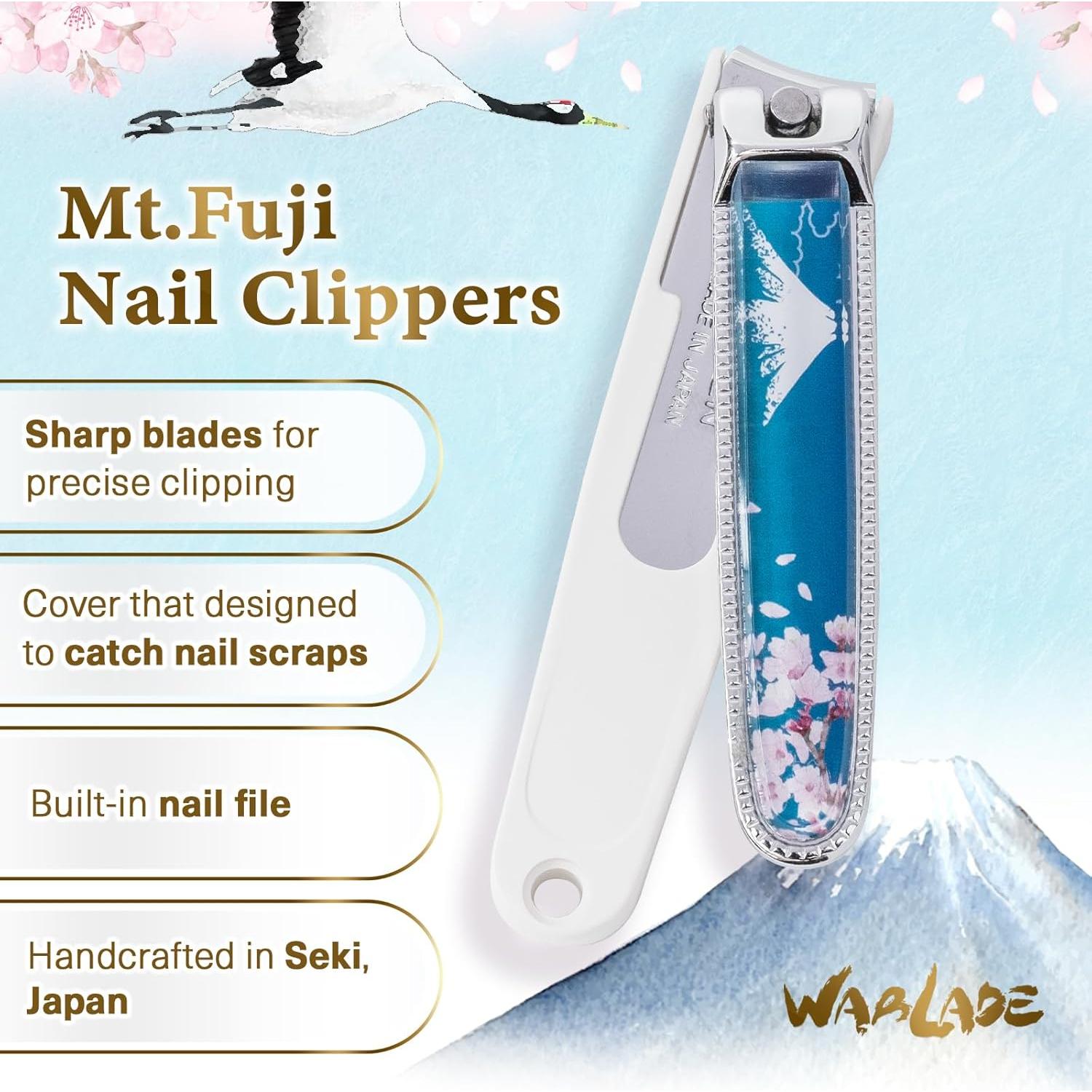 Cortauñas de Acero NIKKEN Monte Fuji - Hecho en Japón