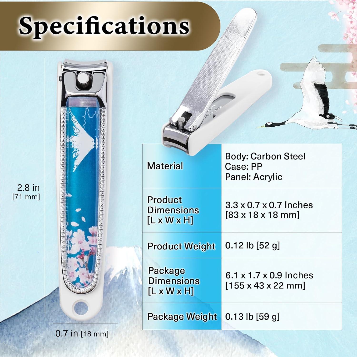 Cortauñas de Acero NIKKEN Monte Fuji - Hecho en Japón