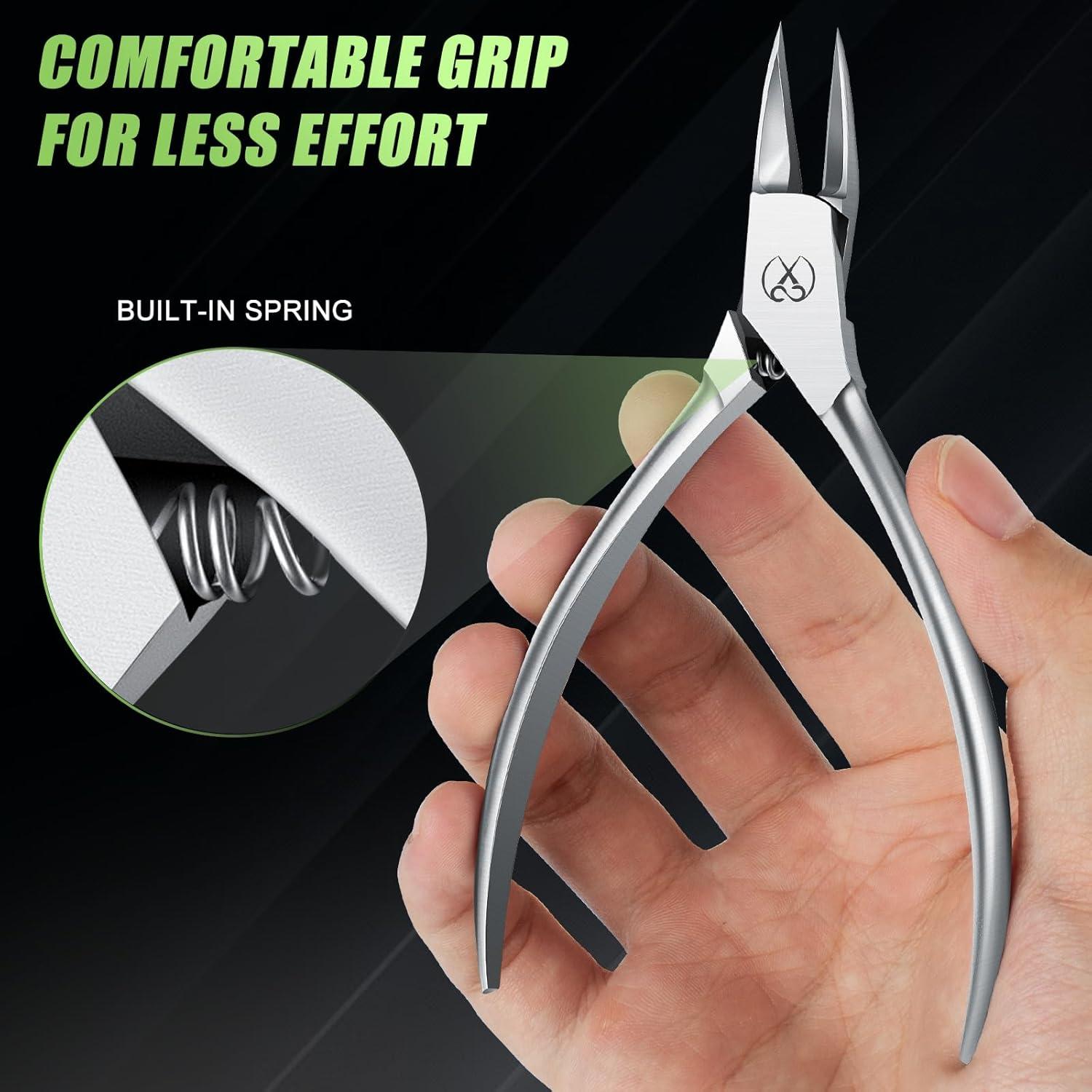 Cortador de Uñas Encarnadas HANDWENG Acero Inoxidable 12.5cm