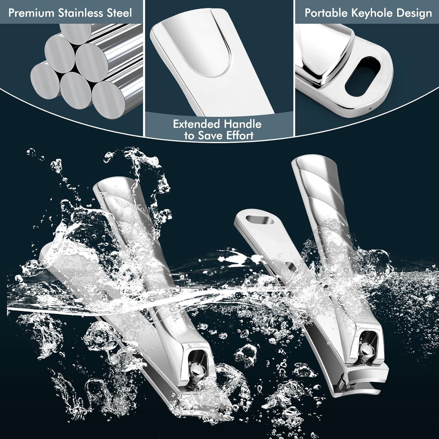 Cortauñas Vepkuso Set 5 en 1 para Uñas Gruesas y Encarnadas