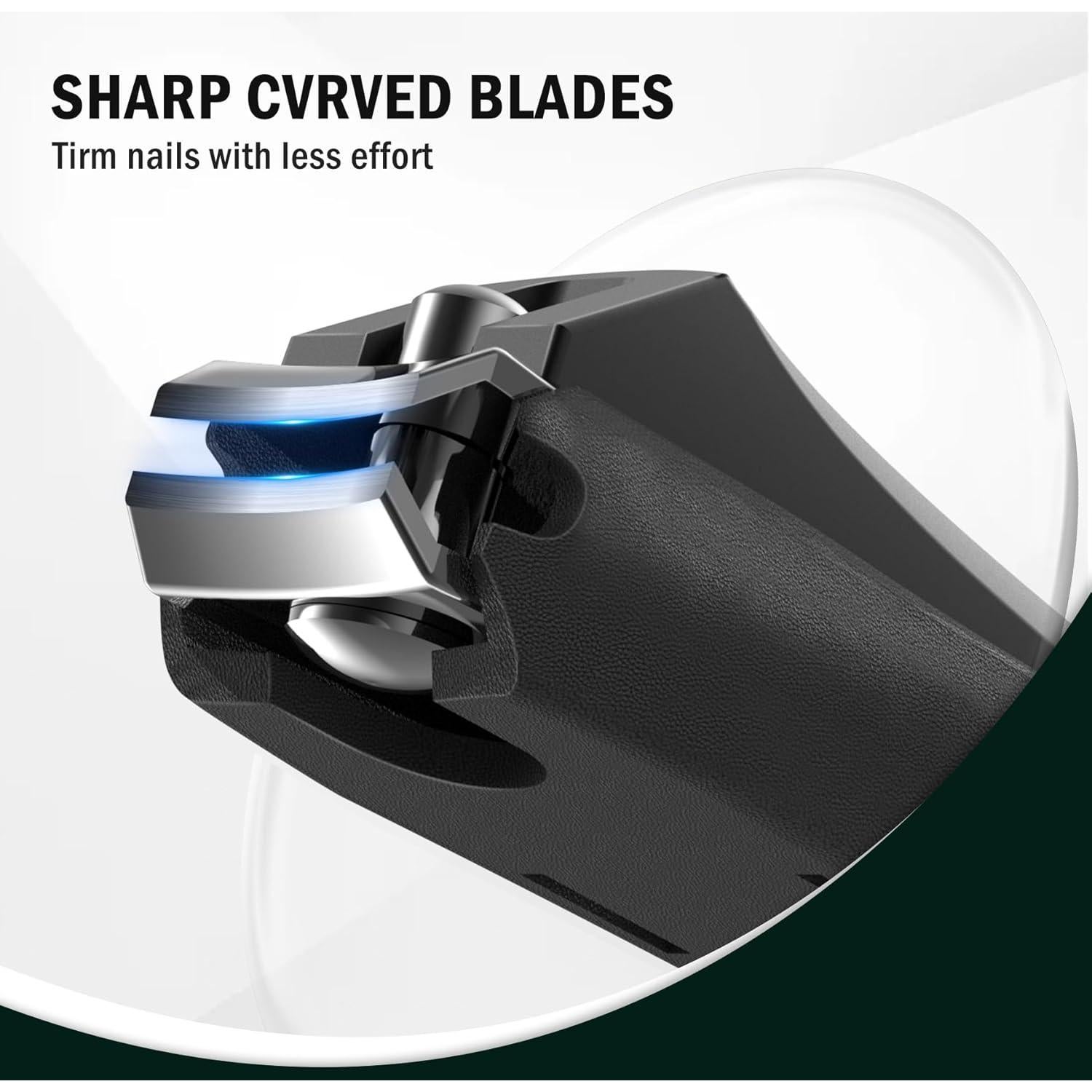 Cortauñas Grande FVION con Recogedor - Set 2 Piezas