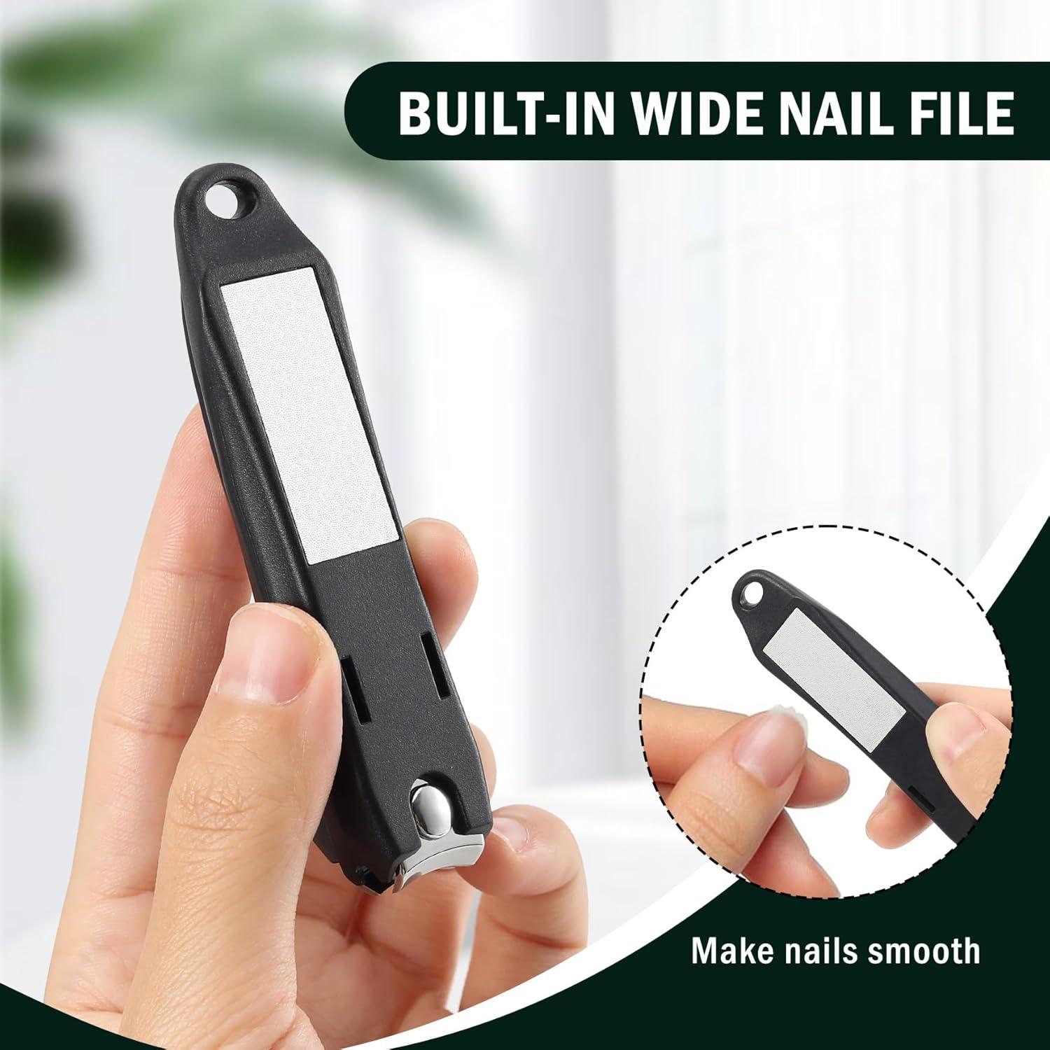 Cortauñas Grande FVION con Recogedor - Set 2 Piezas