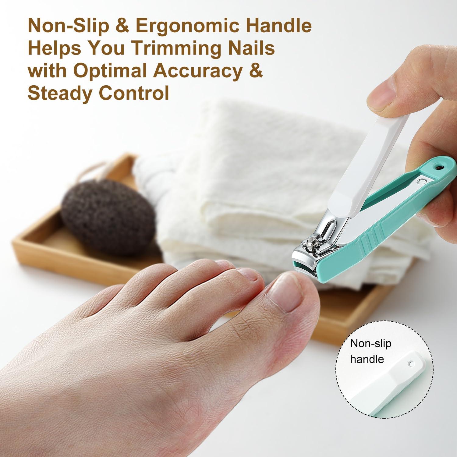 Set de Cortadores de Uñas Pafason Acero Inoxidable 2 Piezas