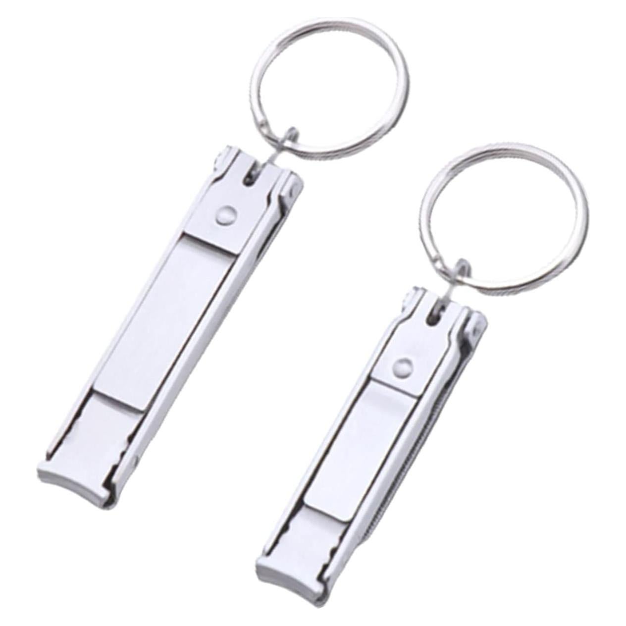Juego de Cortadores de Uñas YIKEXIAOSHULIN Plegable Acero Inoxidable