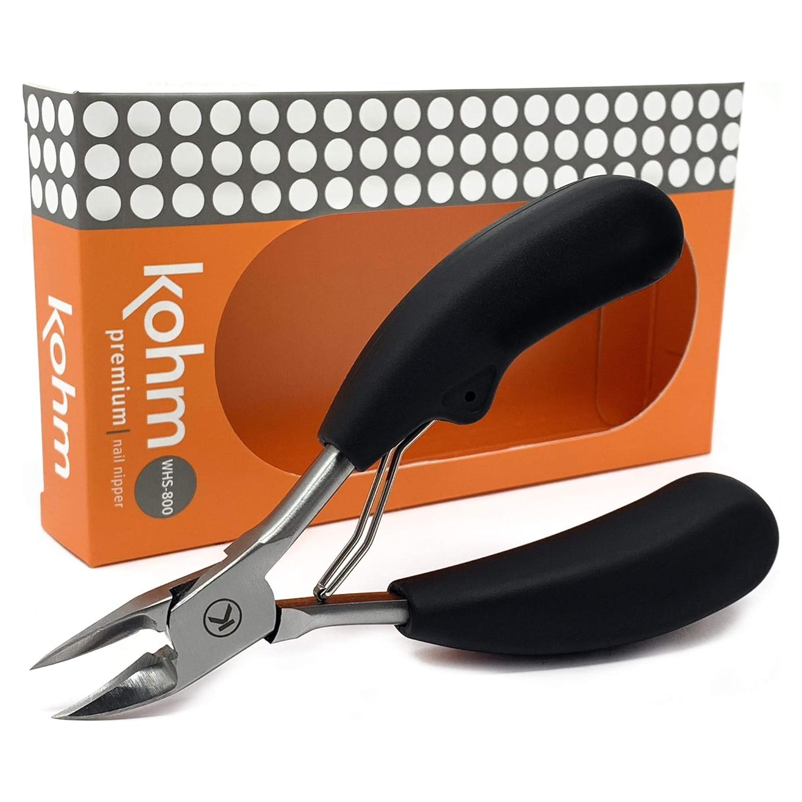 Cortauñas Kohm WHS-800 con Cuchilla Ancha y Agarre Antideslizante