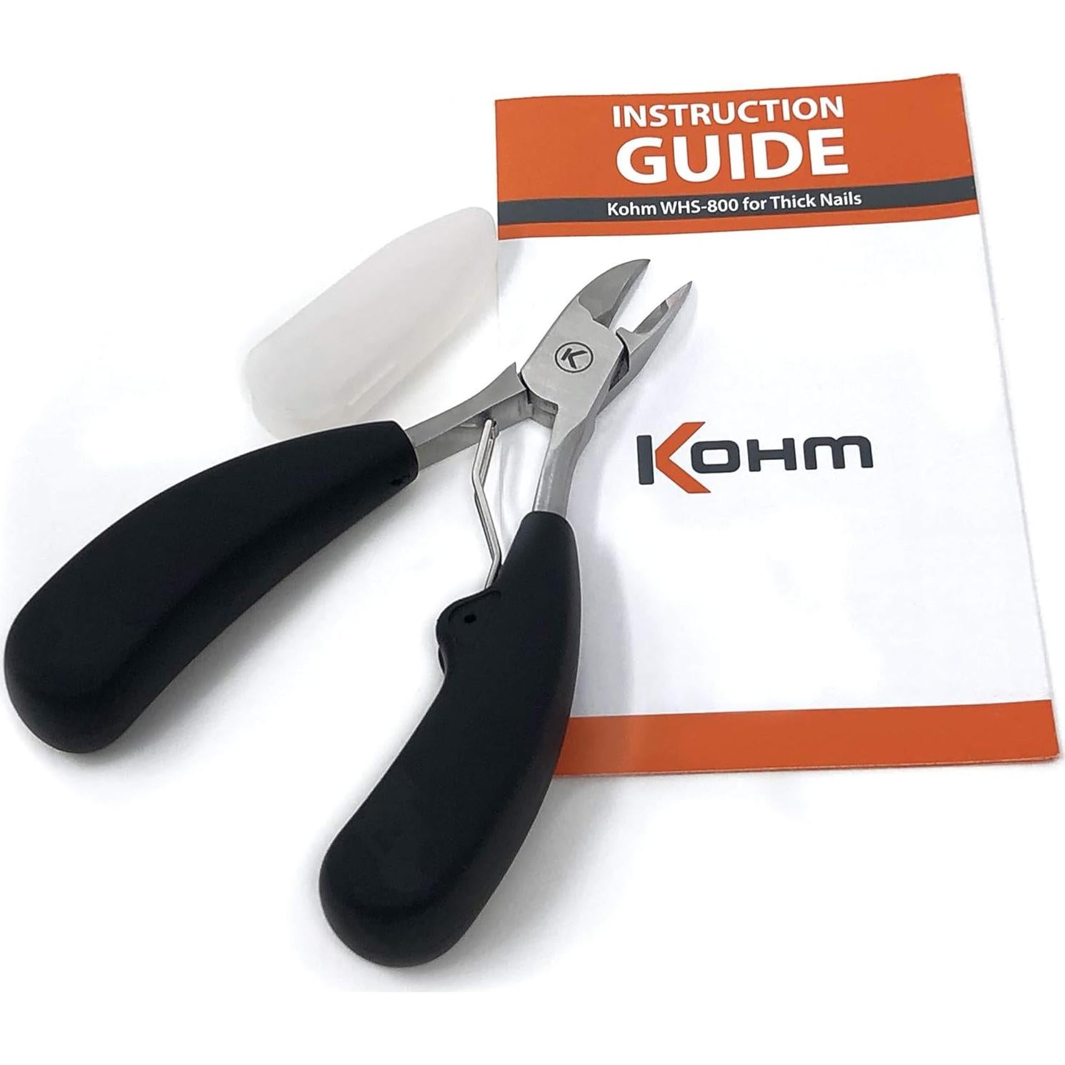 Cortauñas Kohm WHS-800 con Cuchilla Ancha y Agarre Antideslizante