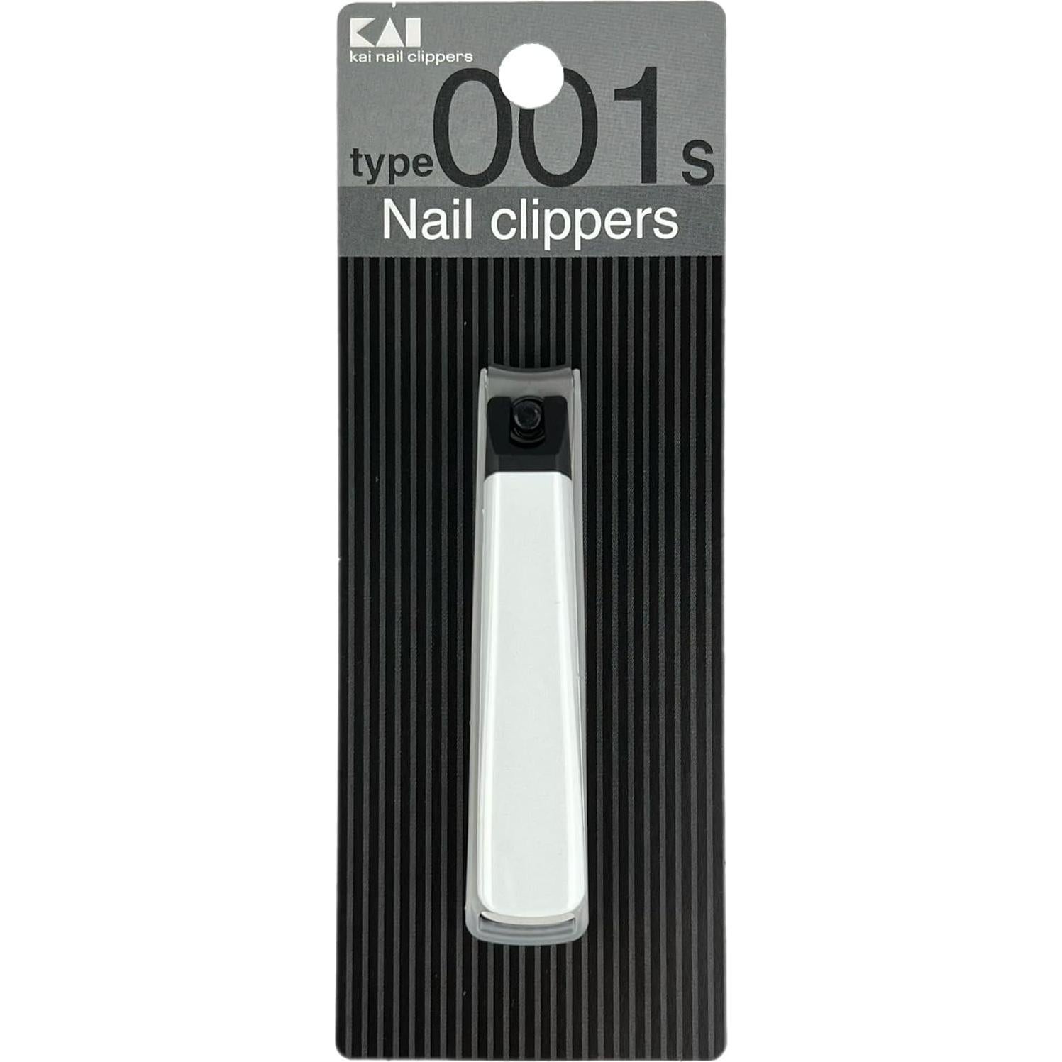 Cortauñas KAI KE0121 Acero Inoxidable con Lima y Recogedor