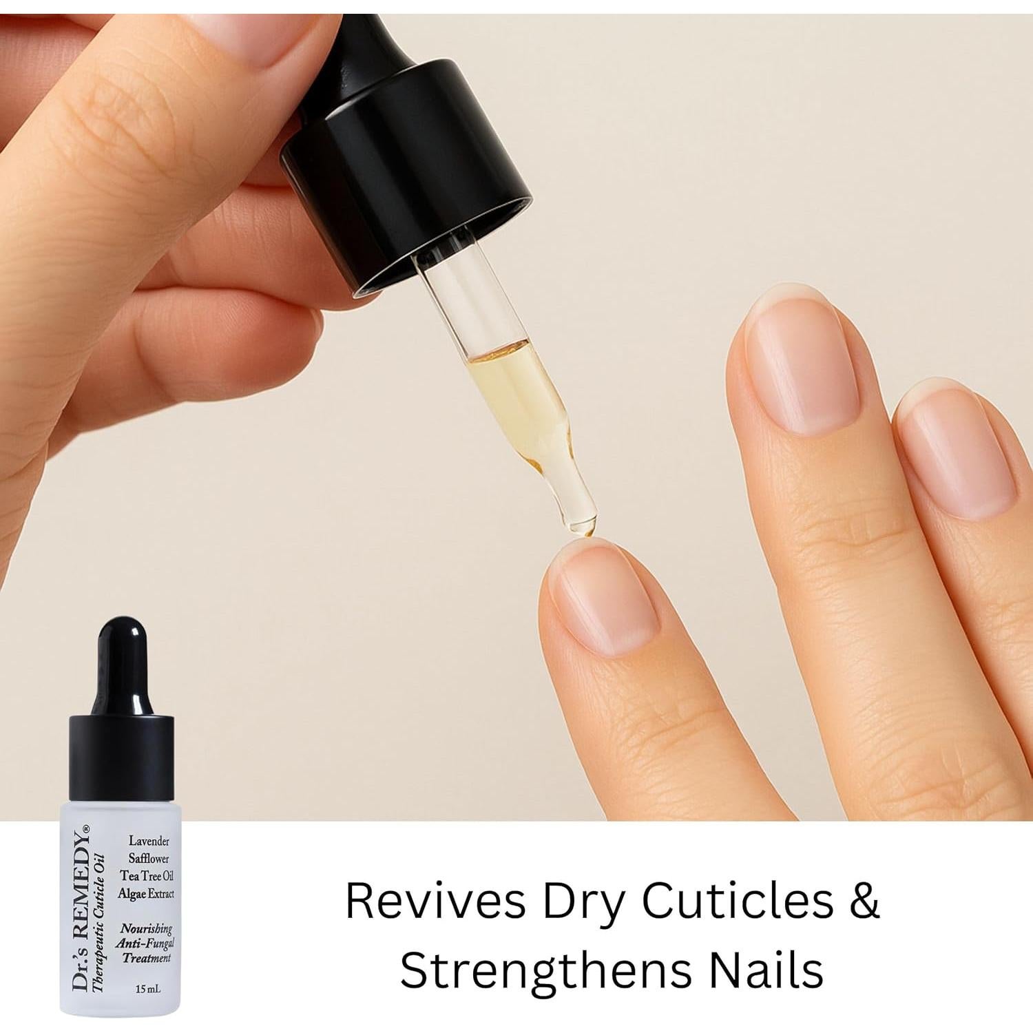 Aceite para Cutículas Terapéutico Dr's Remedy 15 ml - Nutritivo