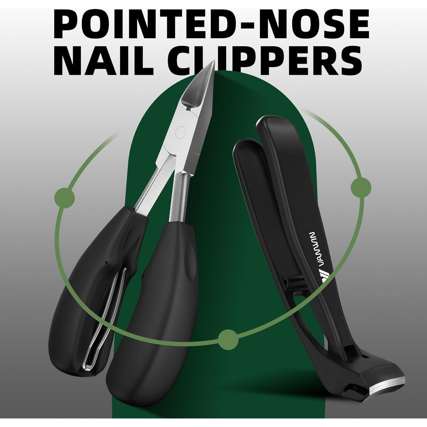 Cortauñas Angulados VANWIN para Uñas Gruesas y Encarnadas