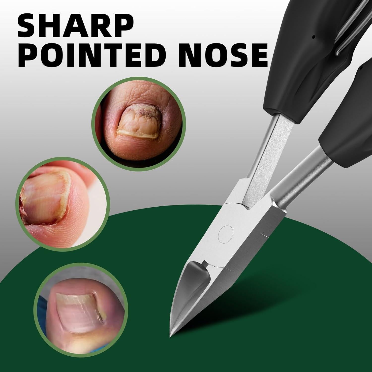 Cortauñas Angulados VANWIN para Uñas Gruesas y Encarnadas