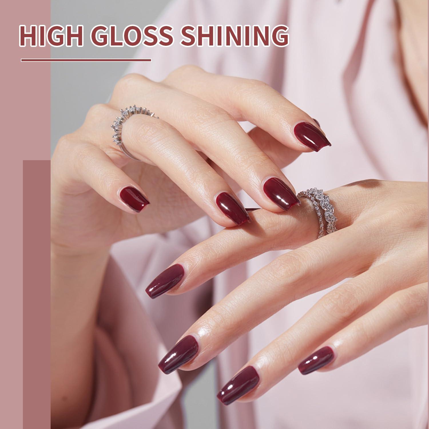 Set de Esmalte de Uñas Gel JODSONE 10ml 6 Colores Larga Duración