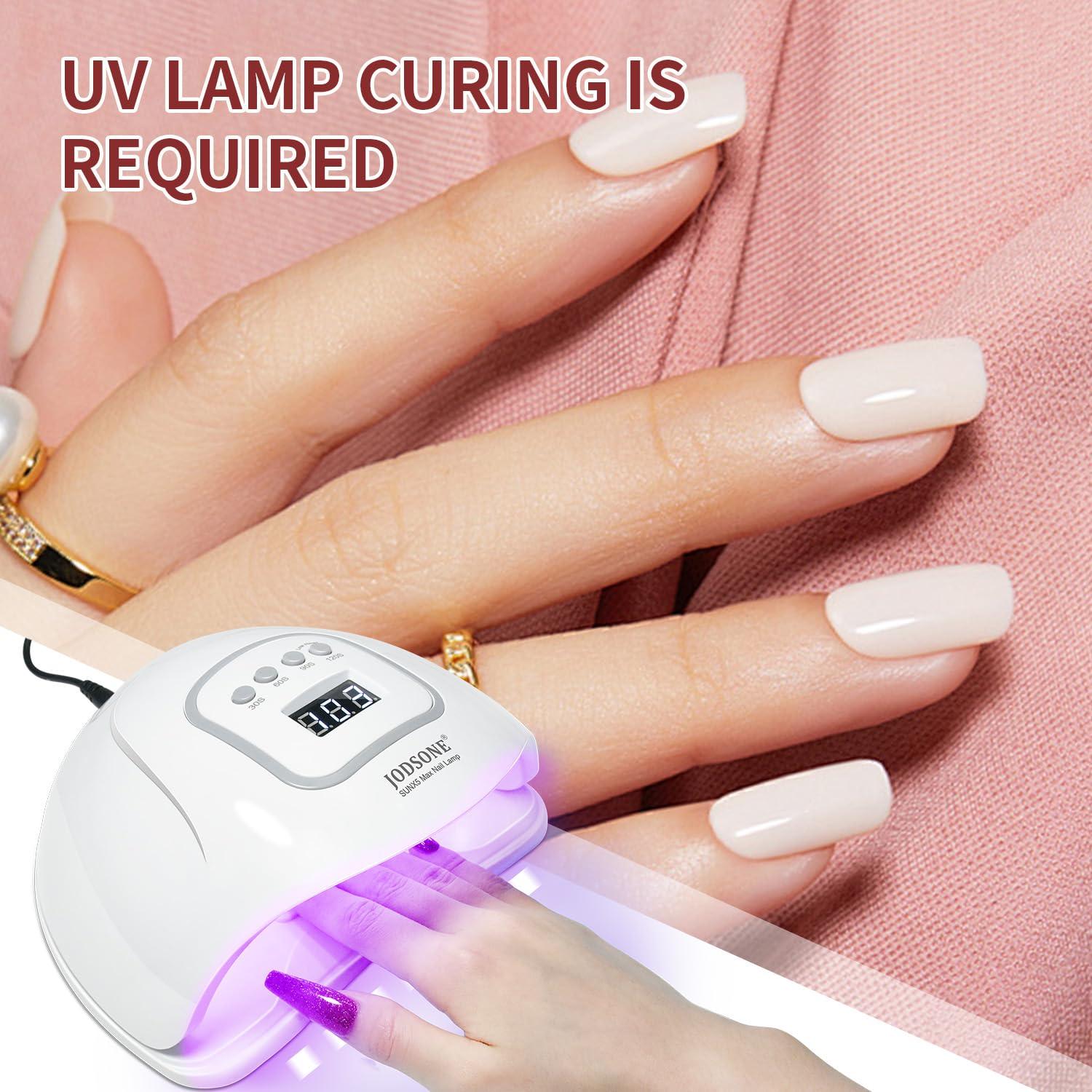 Set de Esmalte de Uñas Gel JODSONE 10ml 6 Colores Larga Duración