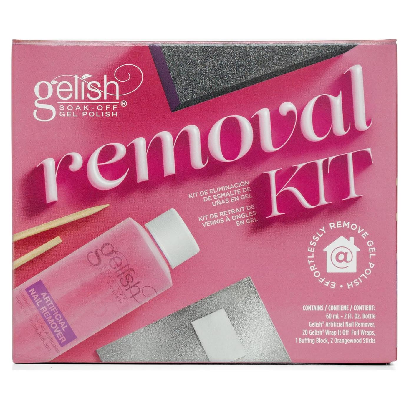 Kit de Remoción de Esmalte de Uñas en Gel Gelish 59 ml
