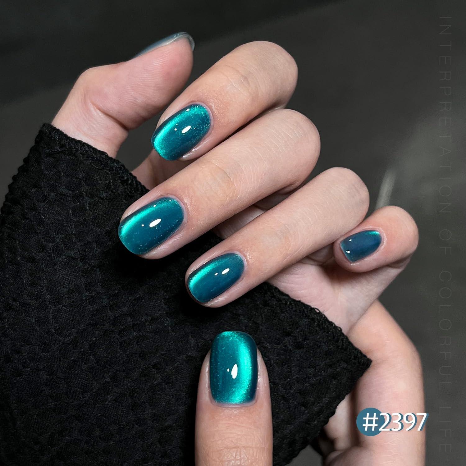 Conjunto de Esmalte de Uñas Gel Ojo de Gato GAOY 6 Colores