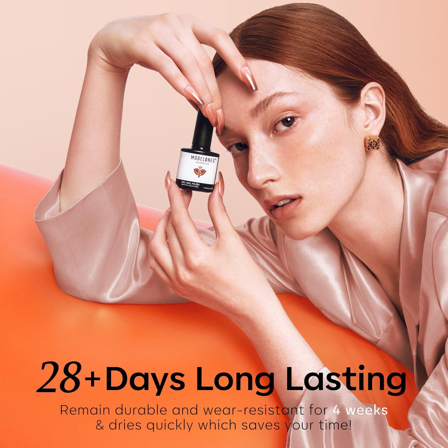 Set de Esmalte de Uñas Gel Modelones 6 Colores Chameleon