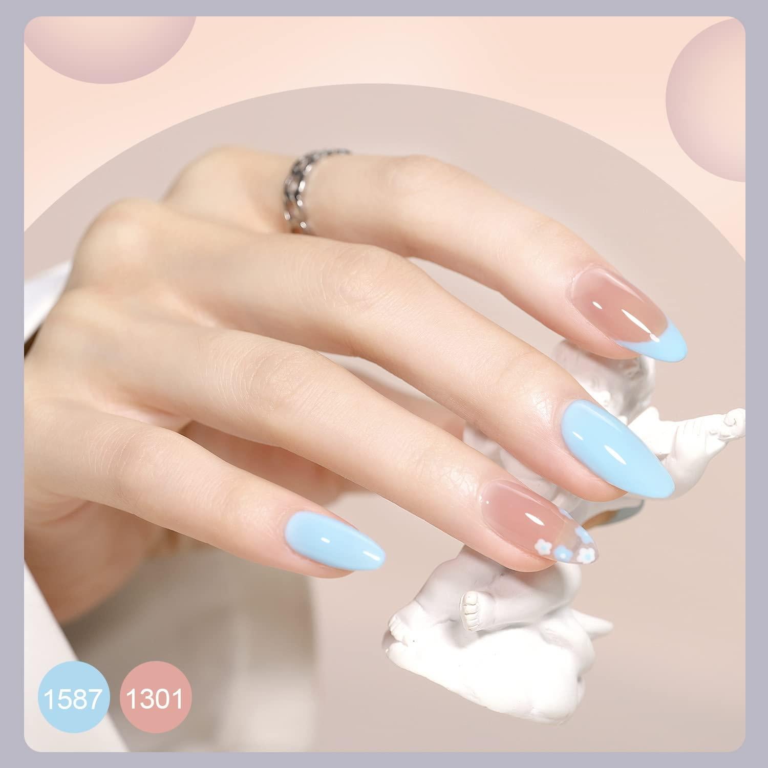 Kit de Esmalte de Uñas en Gel GAOY 42 Piezas Colores Variados