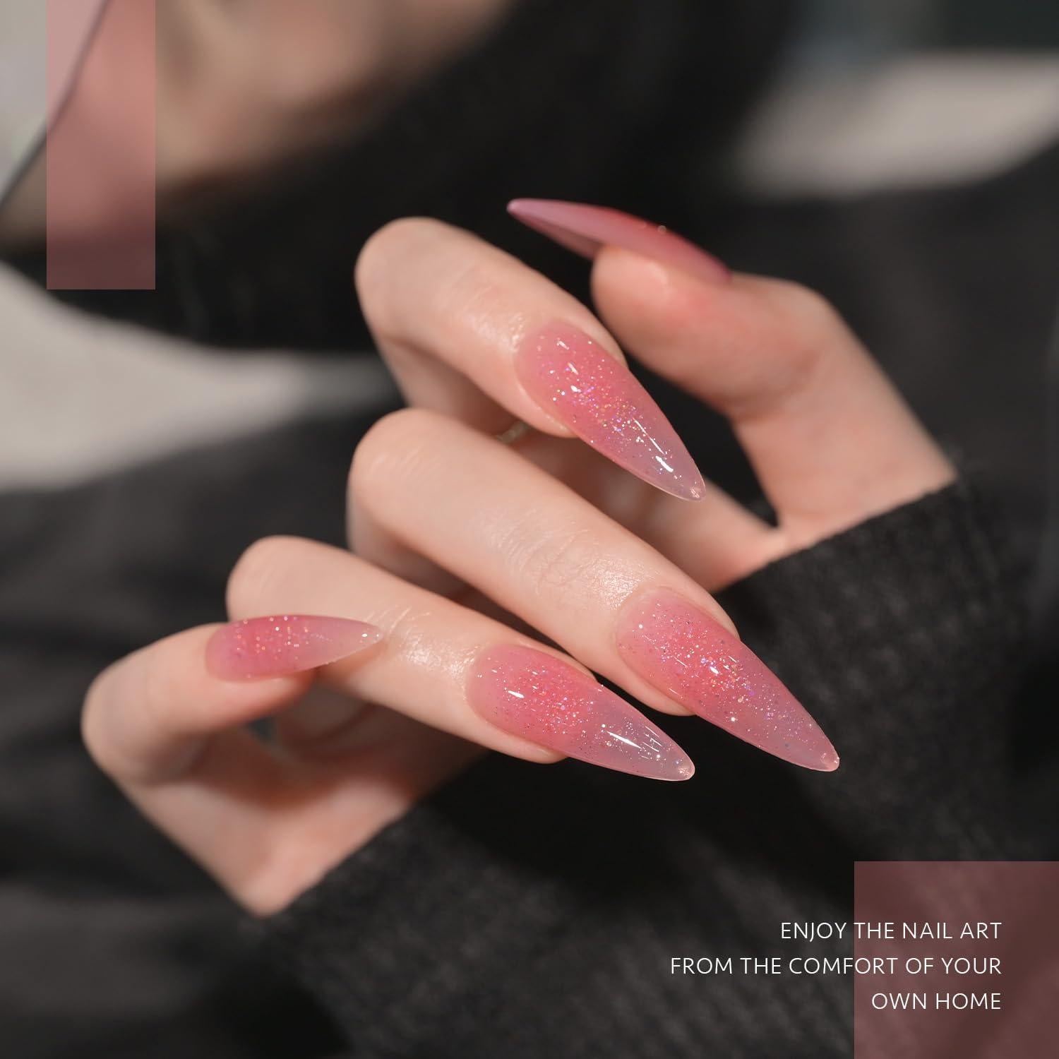 Set de Esmalte de Uñas GAOY 6 Colores Brillantes 7.3ml