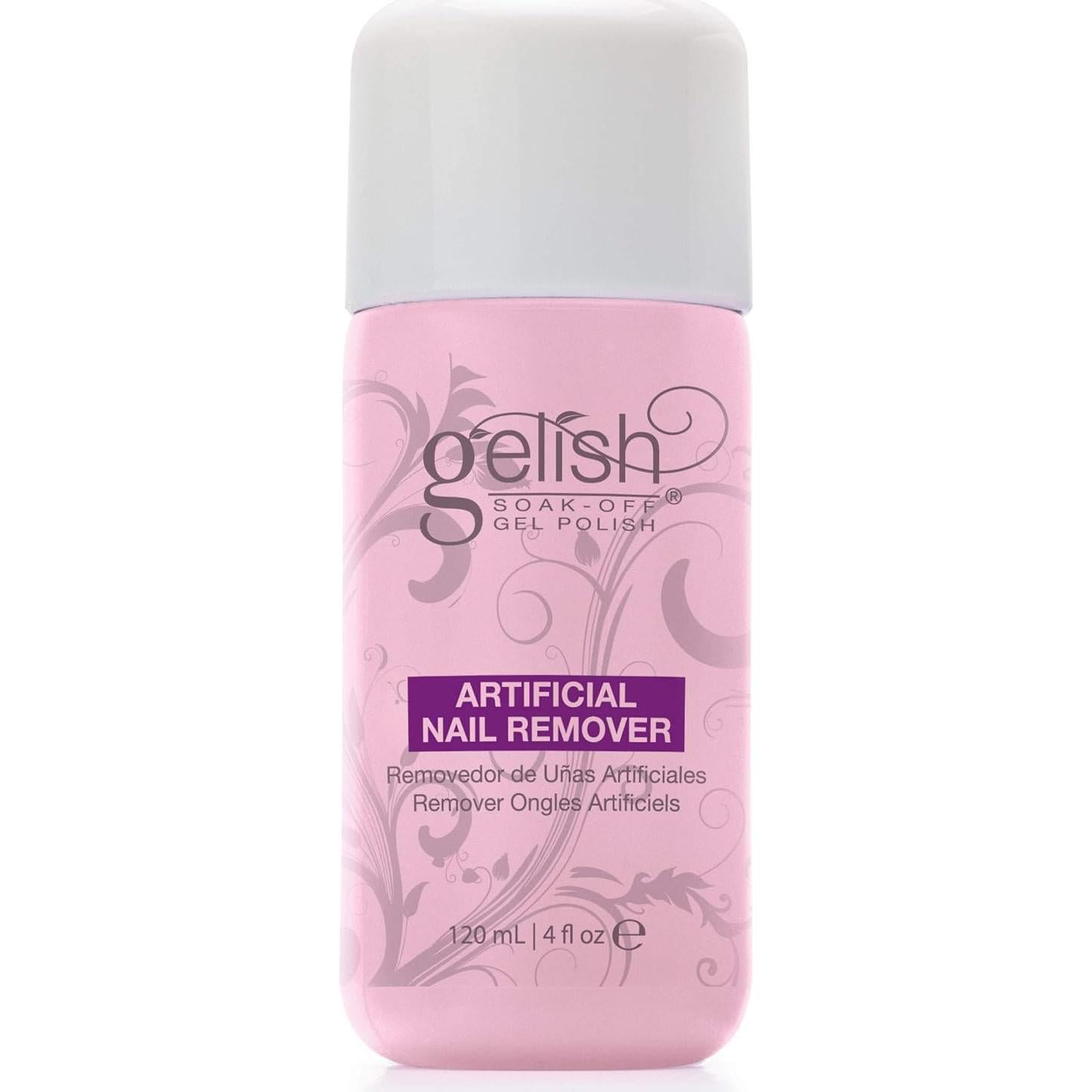Gelish Remover y Limpiador de Esmalte de Uñas en Gel 120mL