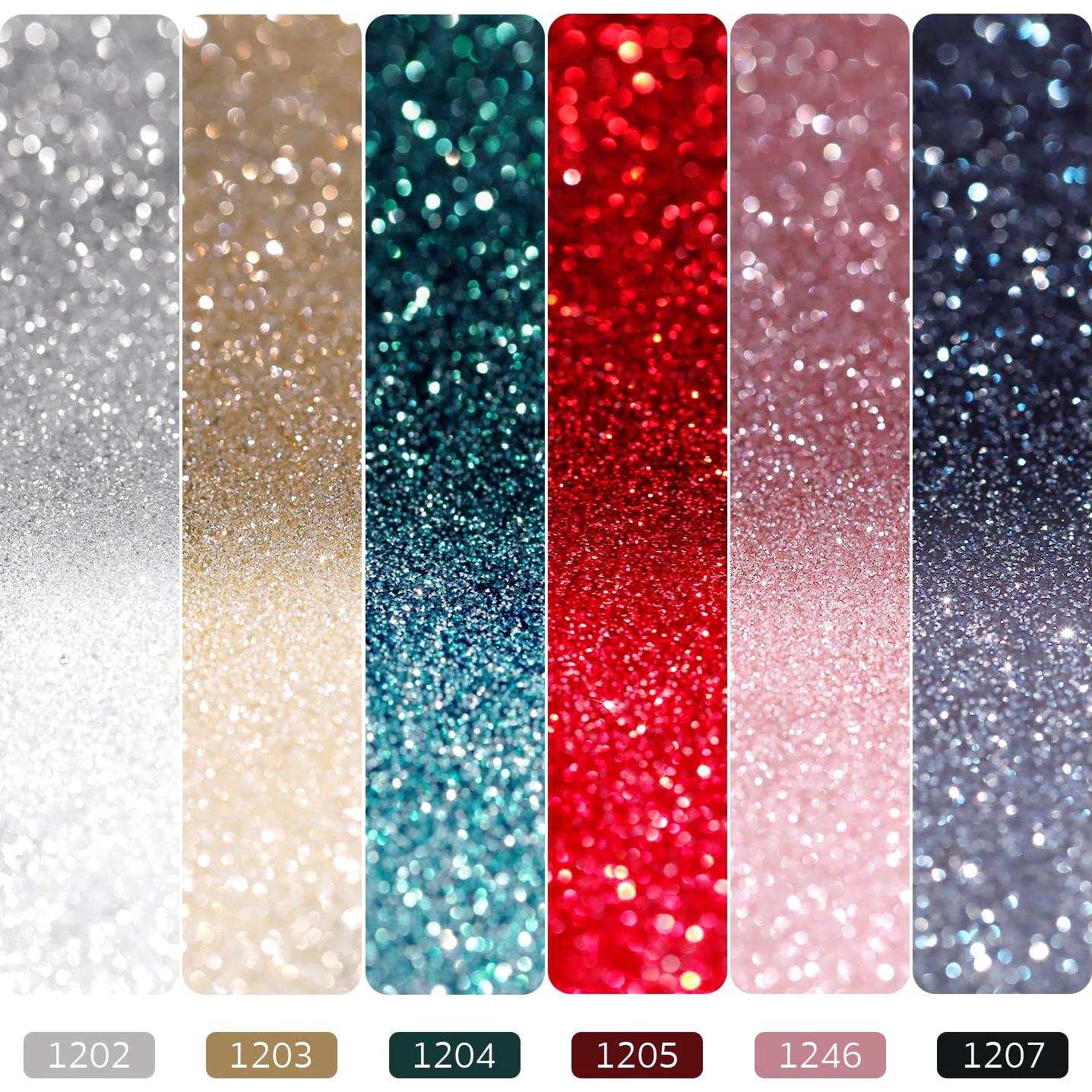 Conjunto de Esmalte de Uñas Glitter GAOY - 6 Colores 7.3ml