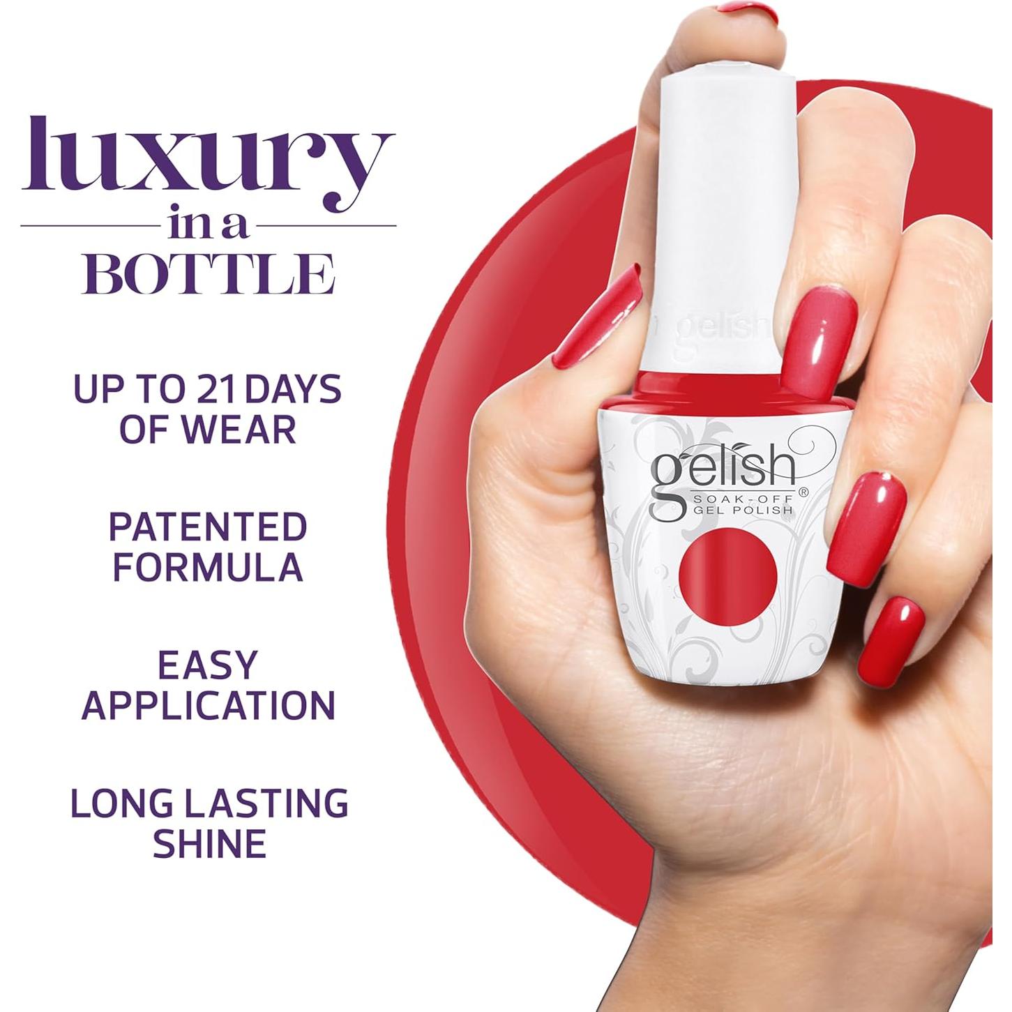 Gelish MINI & Morgan Taylor Duo 15mL Uñas Larga Duración