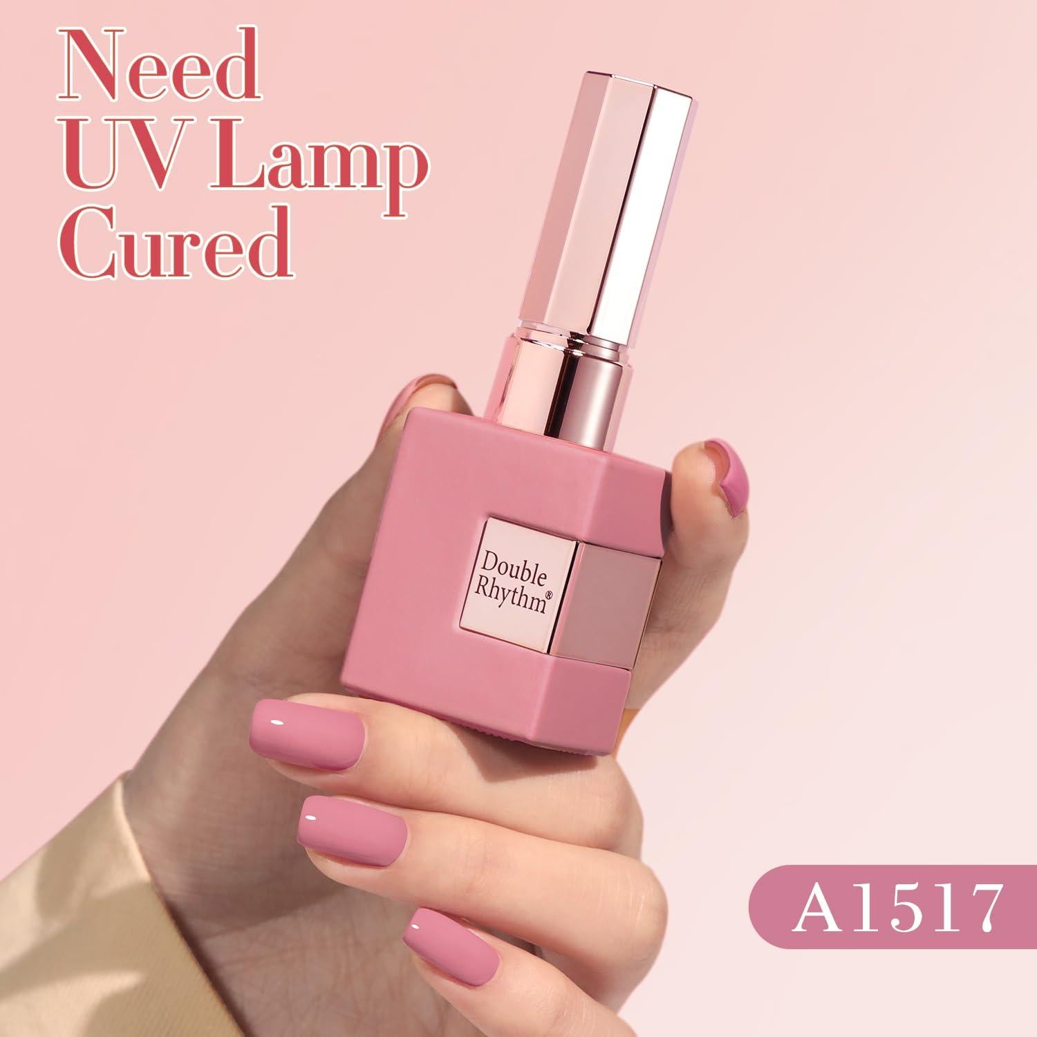 Kit de Esmalte en Gel 6 Piezas 15ml Double Rhythm - Colores Variados