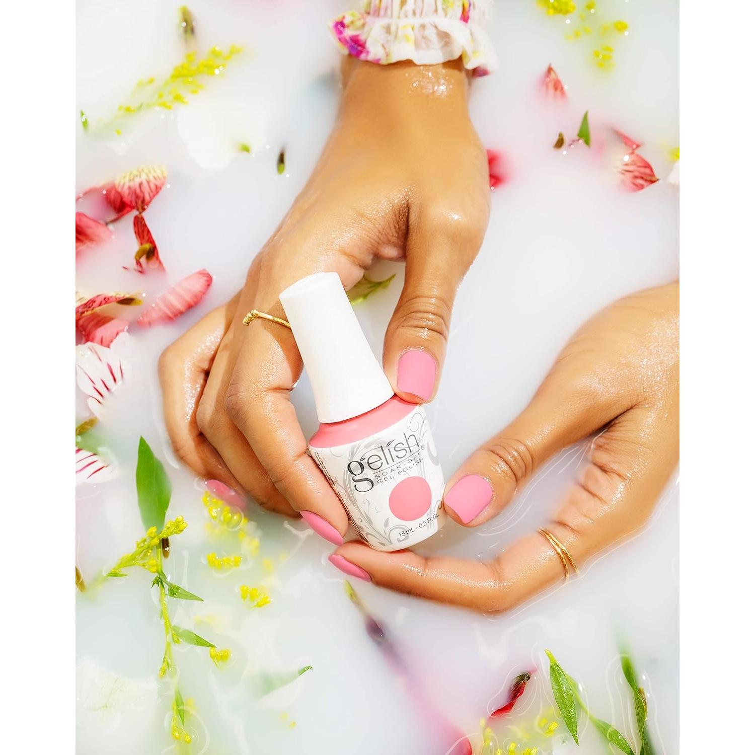 Esmalte en Gel Gelish 15mL Cama de Pétalos - Duradero y Brillante