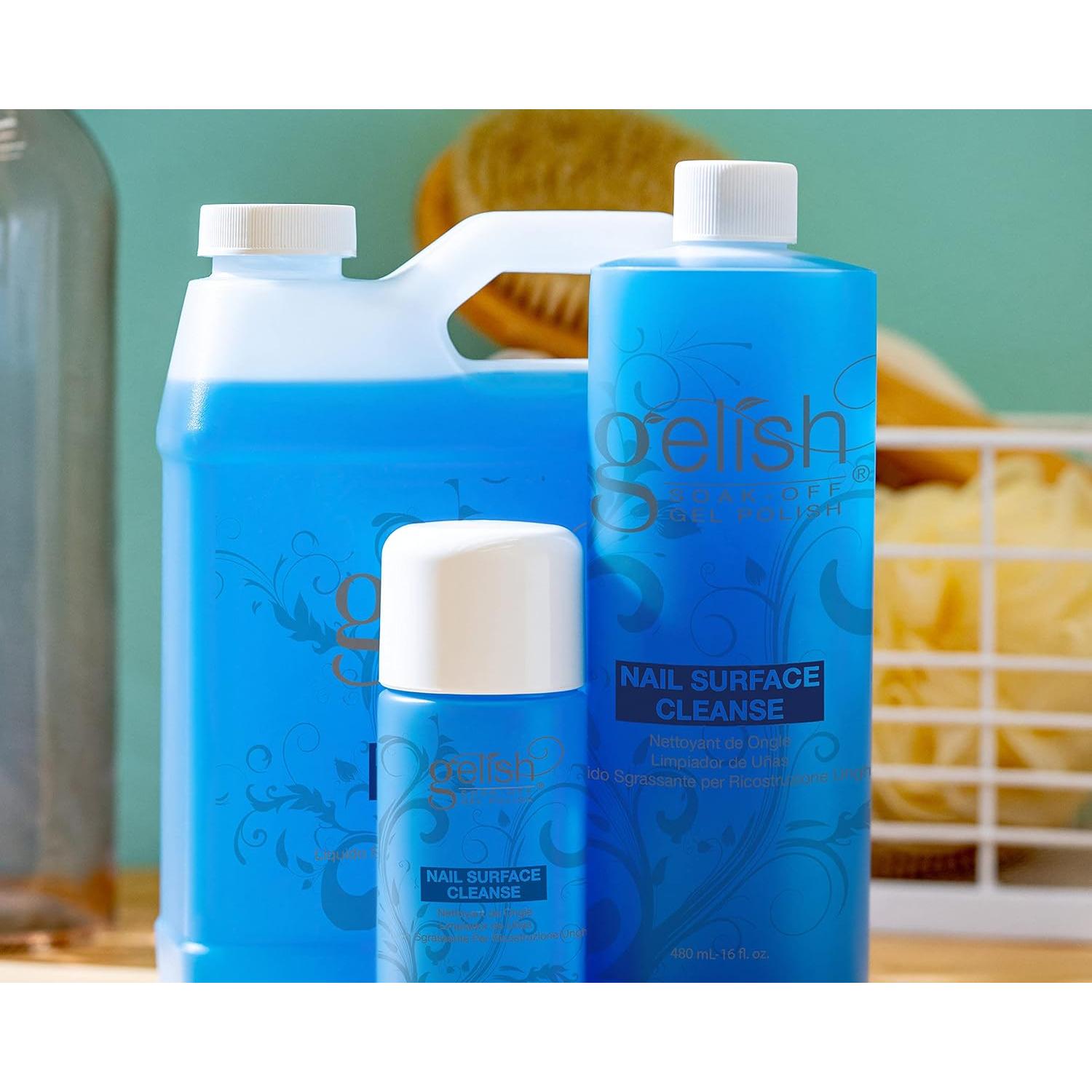 Gelish Limpieza de Superficie de Uñas 118 ml - Limpiador Brillante