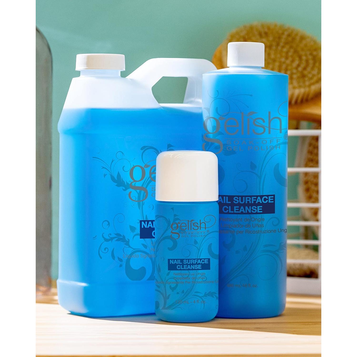 Gelish Limpieza de Superficie de Uñas 118 ml - Limpiador Brillante